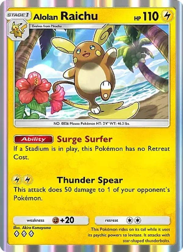 Alolan Raichu 050/155