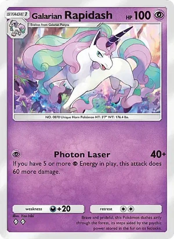 Galarian Rapidash 059/155