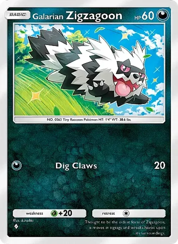 Galarian Zigzagoon 098/155