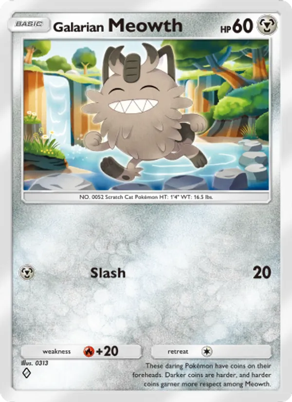 Galarian Meowth 110/155