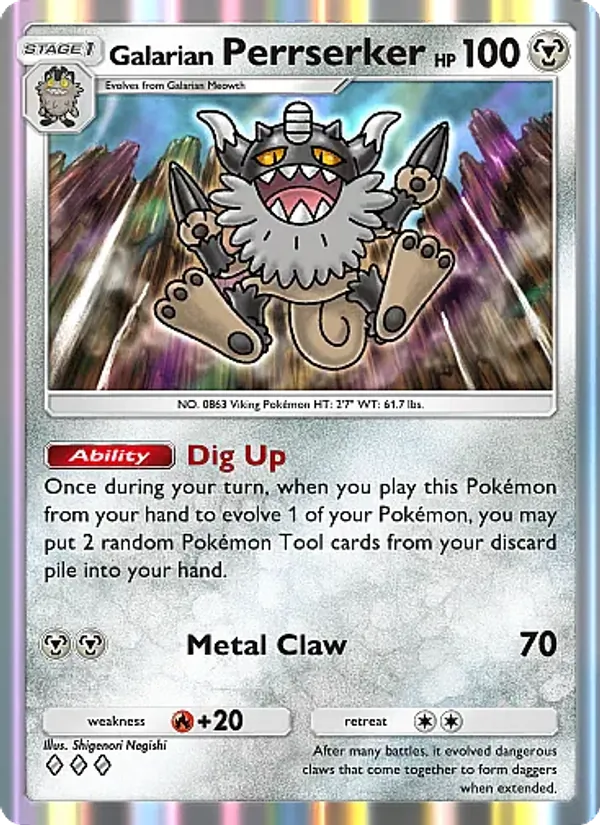 Galarian Perrserker 111/155
