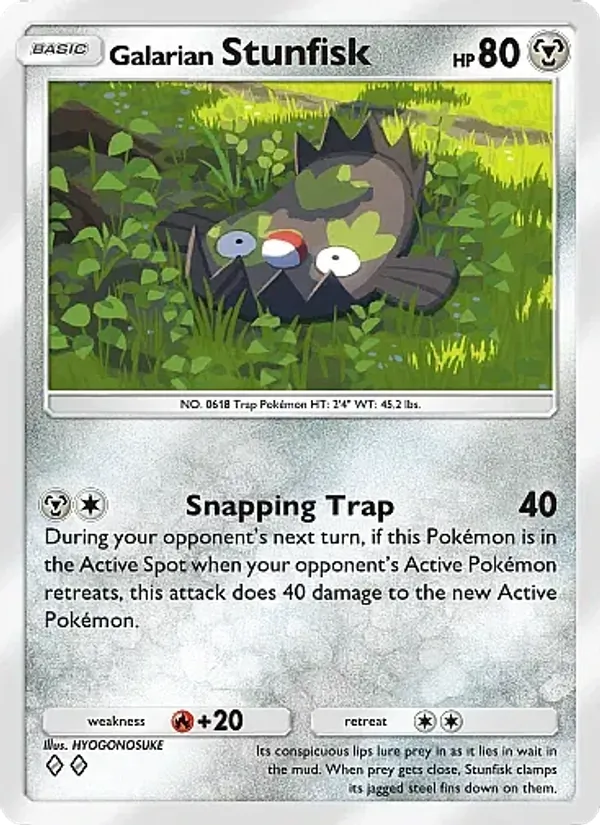 Galarian Stunfisk 117/155
