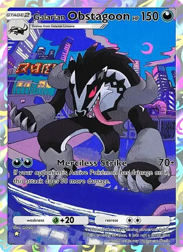 Galarian Obstagoon 176/155