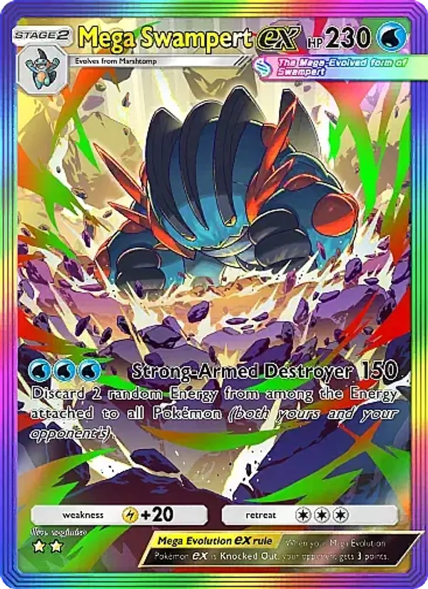 Mega Swampert ex 197/155