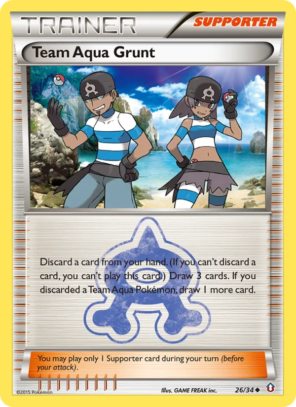 Team Aqua Grunt 26/34