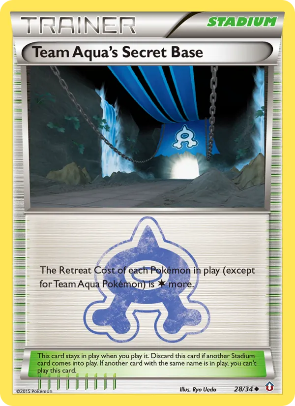 Team Aqua's Secret Base 28/34