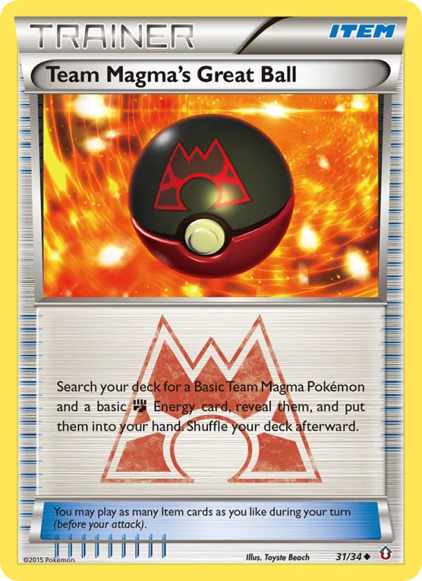 Team Magma's Great Ball 31/34