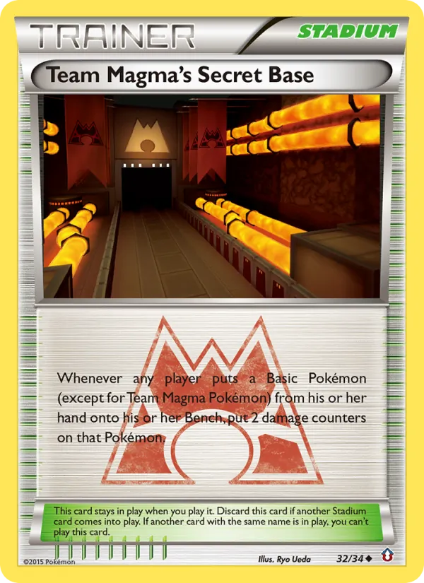 Team Magma's Secret Base 32/34