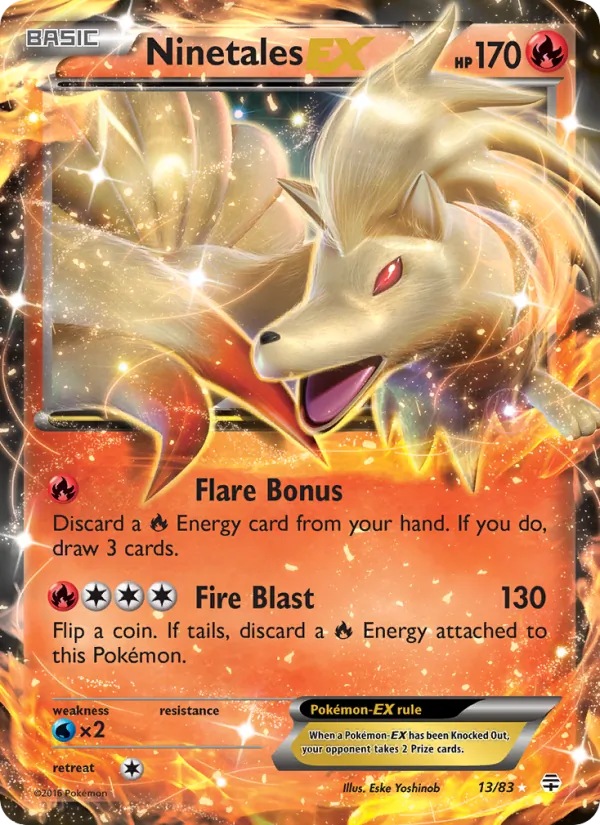 Ninetales EX 13/83