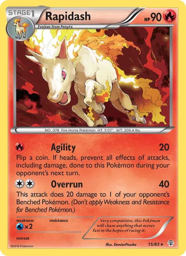 Rapidash 15/83