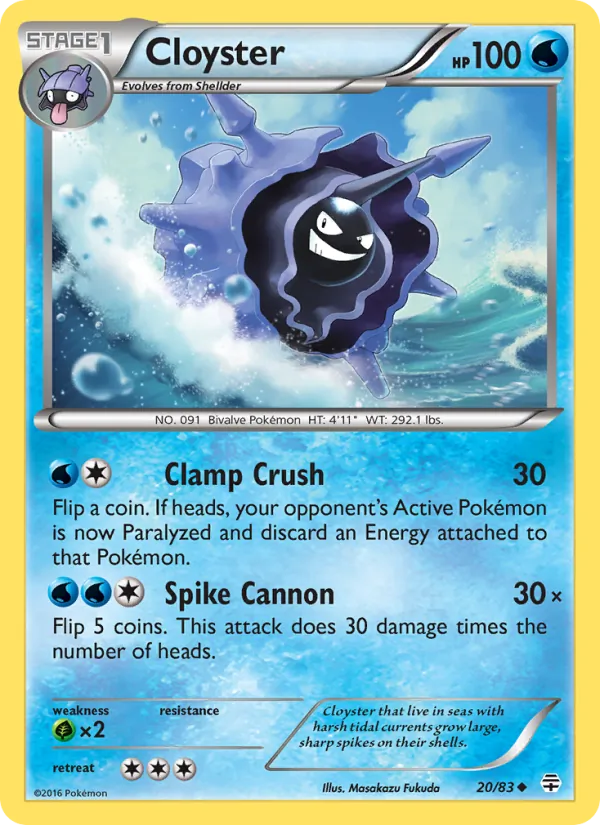 Cloyster 20/83
