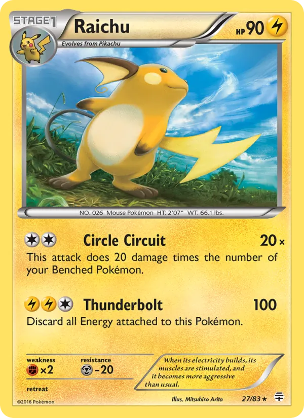 Raichu 27/83