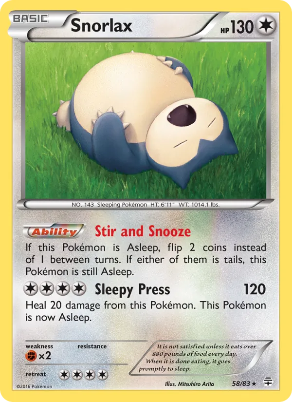 Snorlax 58/83