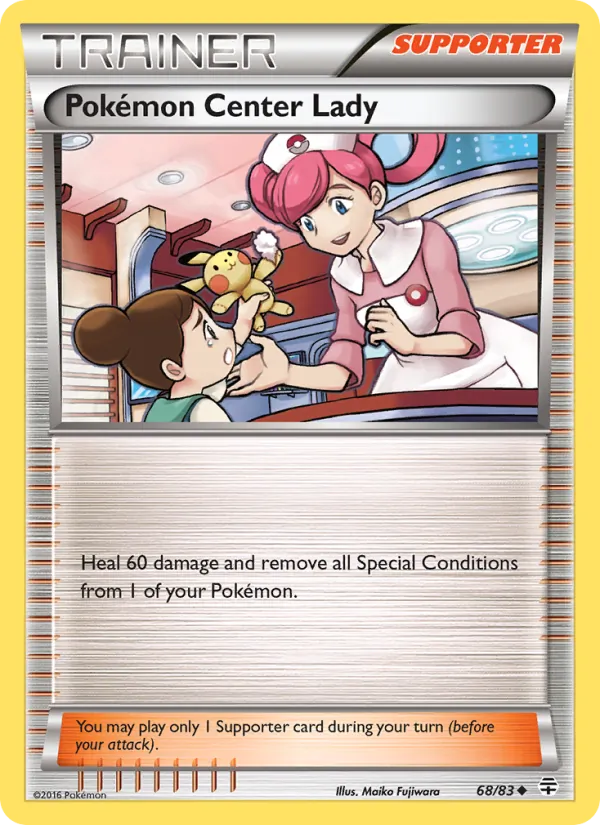 Pokémon Center Lady 68/83
