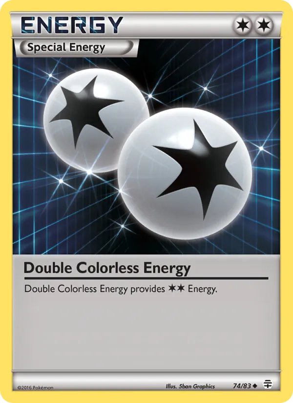 Double Colorless Energy 74/83