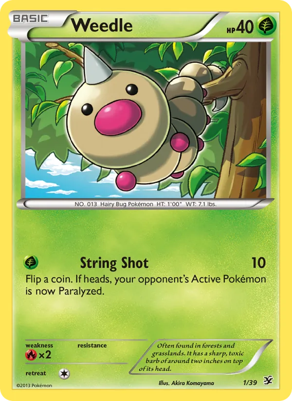 Weedle 1/39