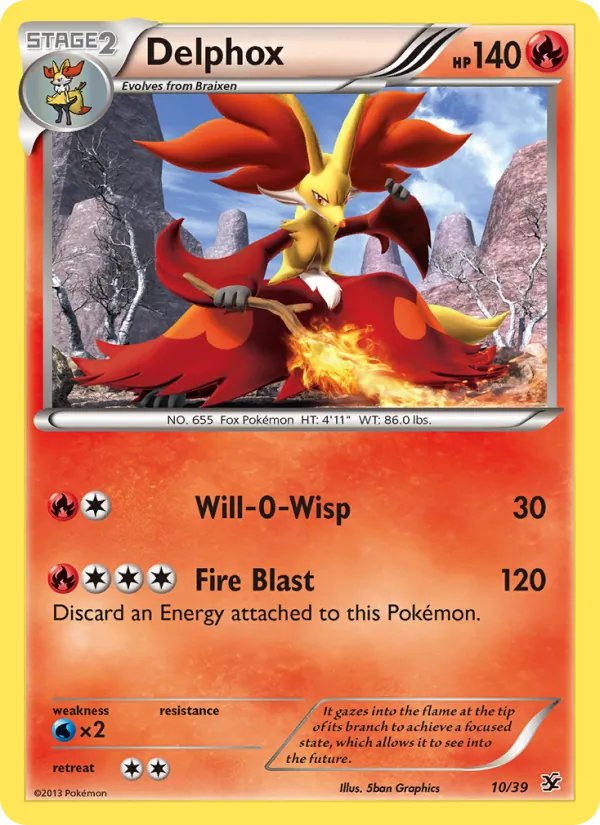 Delphox 10/39