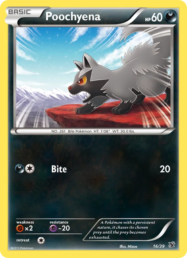 Poochyena 16/39