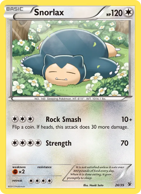 Snorlax 26/39