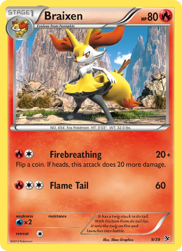 Braixen 9/39