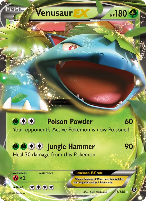 Venusaur EX 1/146