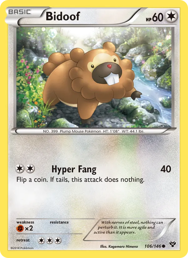 Bidoof 106/146