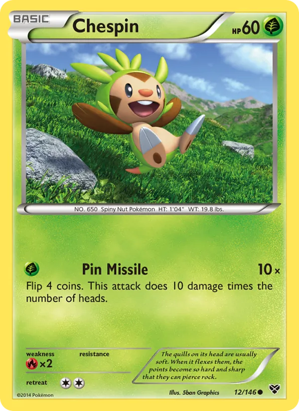Chespin 12/146
