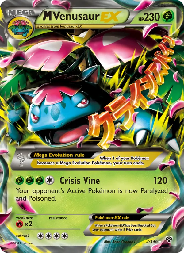 M Venusaur EX 2/146