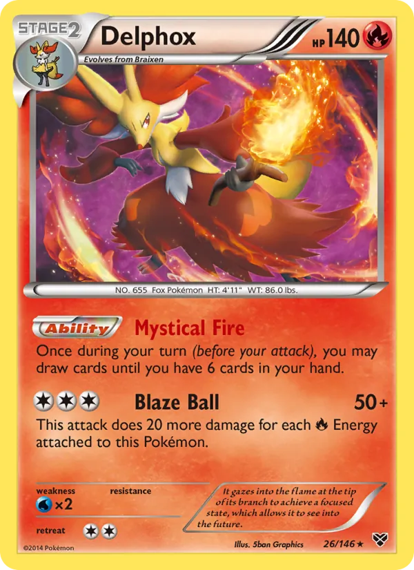 Delphox 26/146