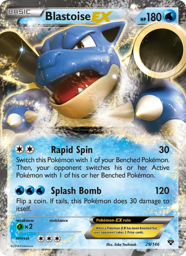 Blastoise EX 29/146