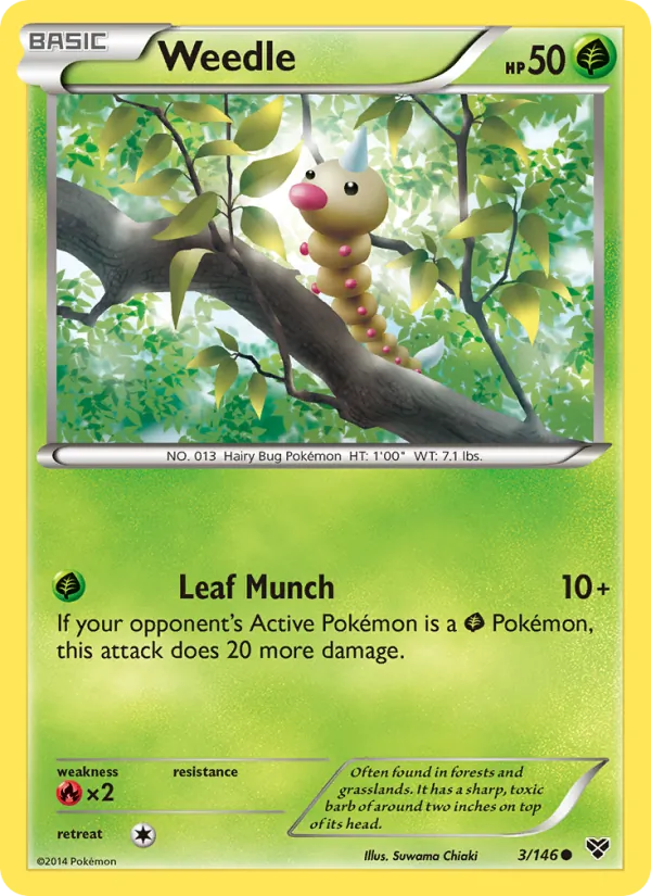 Weedle 3/146