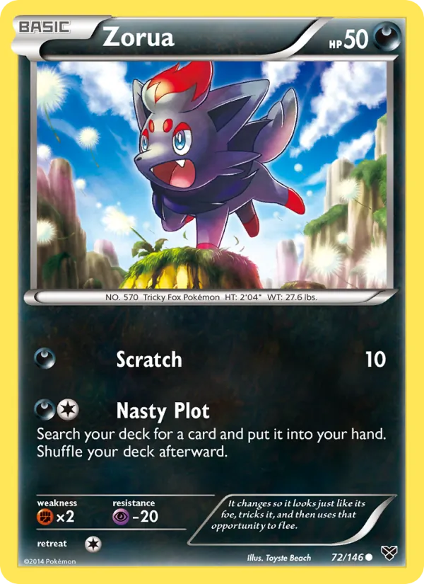 Zorua 72/146