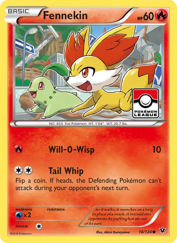 Fennekin 10/124