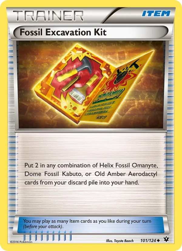 Fossil Excavation Kit 101/124