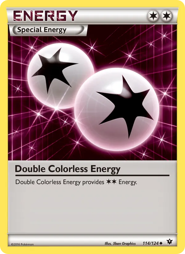 Double Colorless Energy 114/124