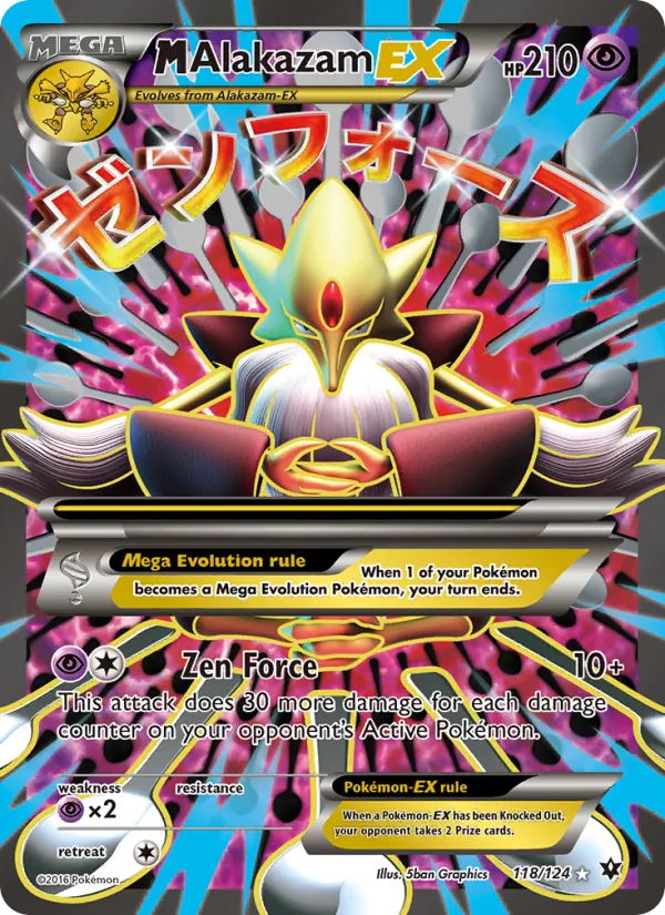 M Alakazam EX 118/124
