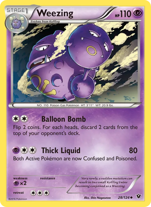 Weezing 28/124