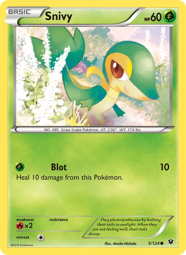 Snivy 5/124