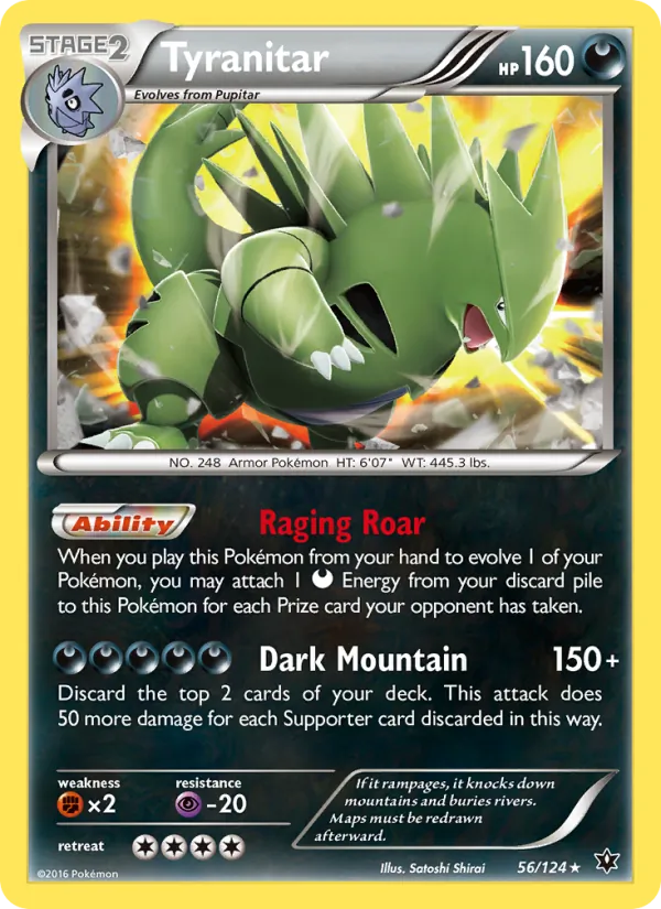 Tyranitar 56/124