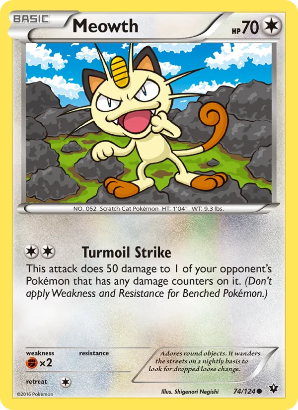 Meowth 74/124