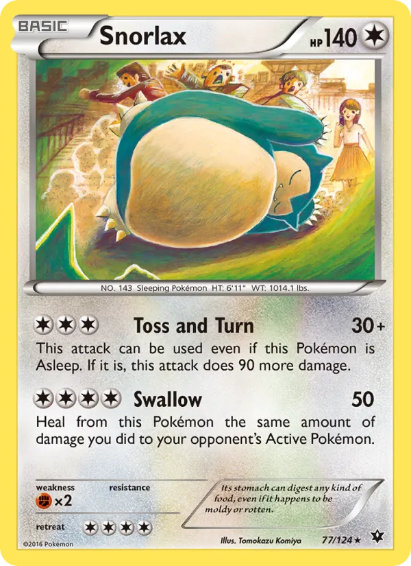 Snorlax 77/124