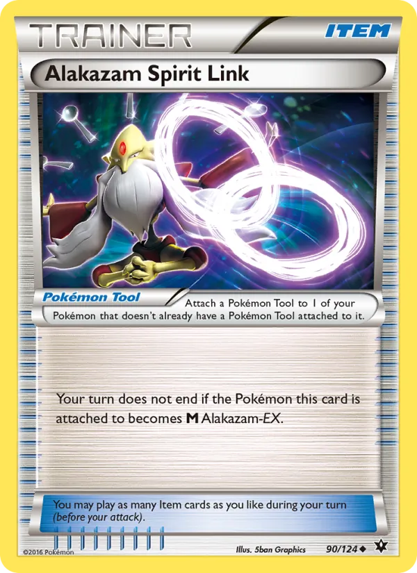 Alakazam Spirit Link 90/124