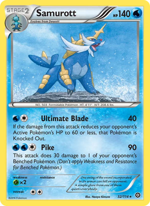 Samurott 32/114