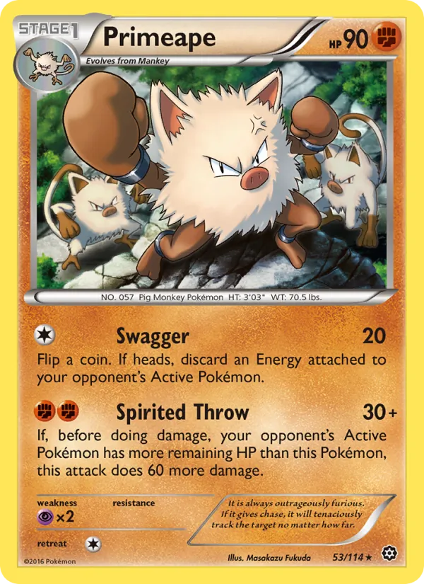 Primeape 53/114
