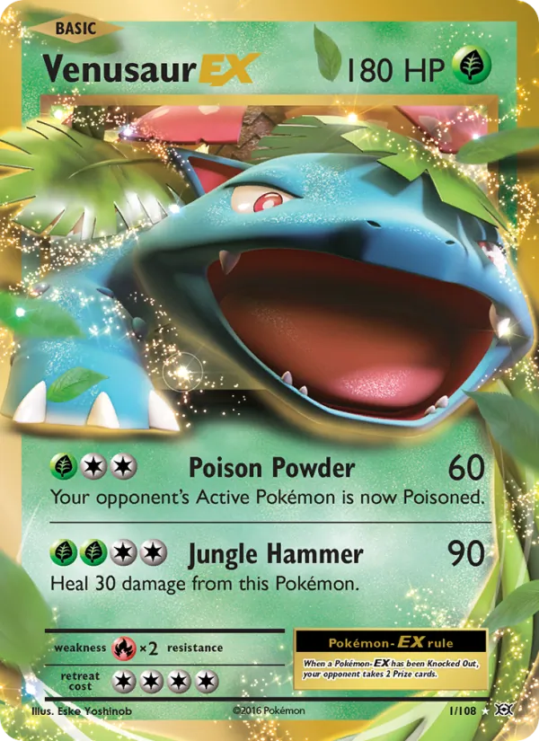 Venusaur EX 1/108