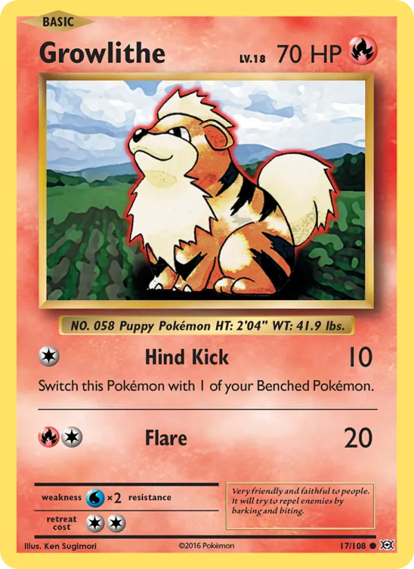 Growlithe 17/108
