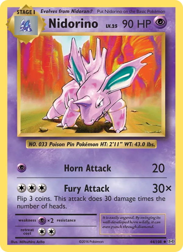 Nidorino 44/108