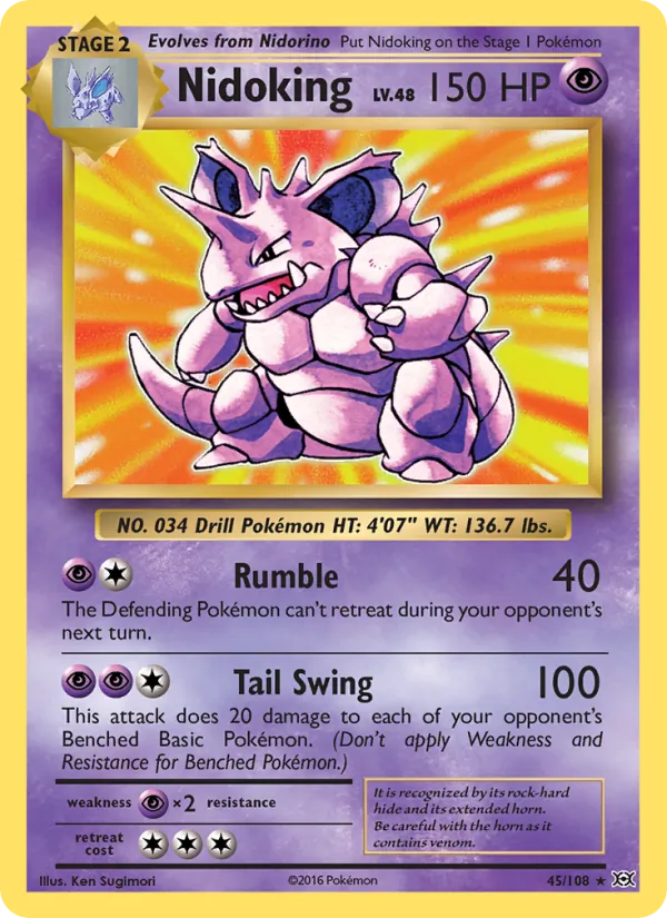 Nidoking 45/108