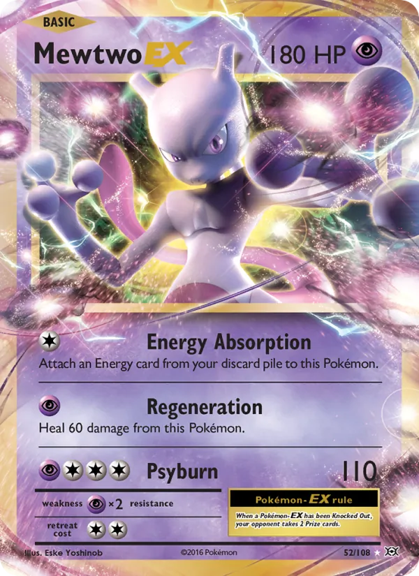 Mewtwo EX 52/108