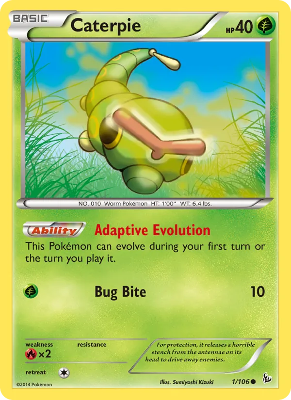 Caterpie 1/106